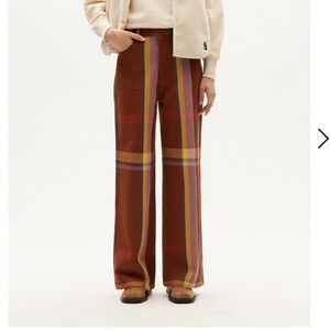 Brown charlie blanket Coral pants made of organic cotton.